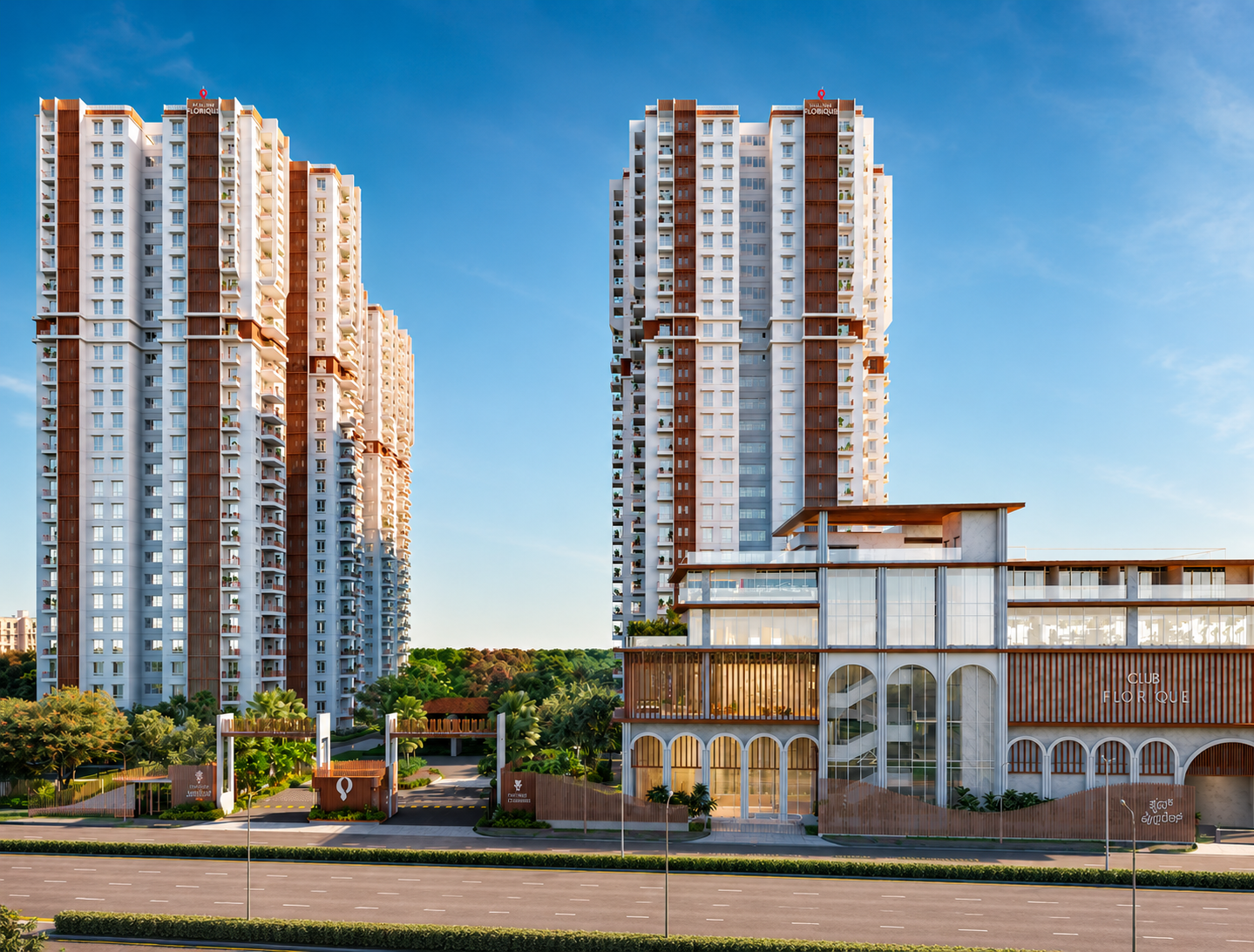 Poulomi Florique exterior, Kannur Bengaluru